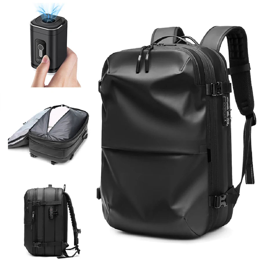 Vacuum Compression Travel Backpack